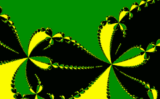A Fractal (generated & colored via RGB coding; Paula Young)